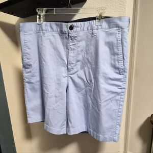 Daniel Hechter Sky Blue Flat Front Shorts